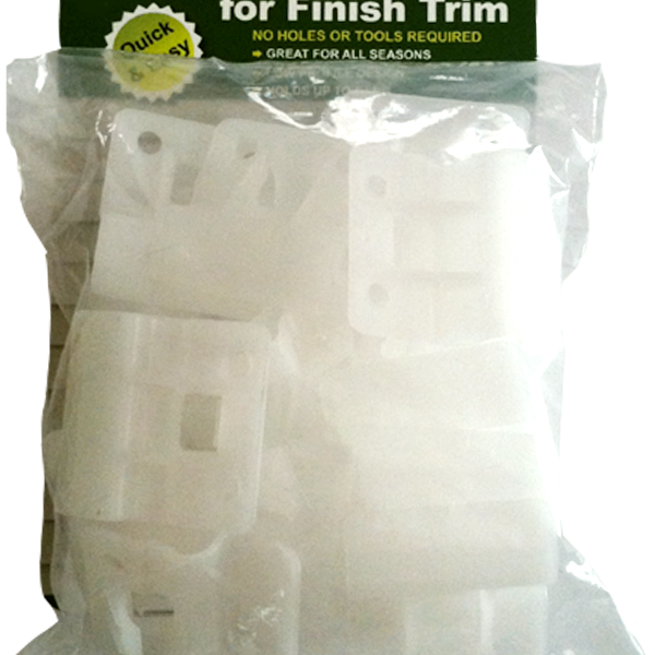 VZ Hang finish trim hooks 20 pack