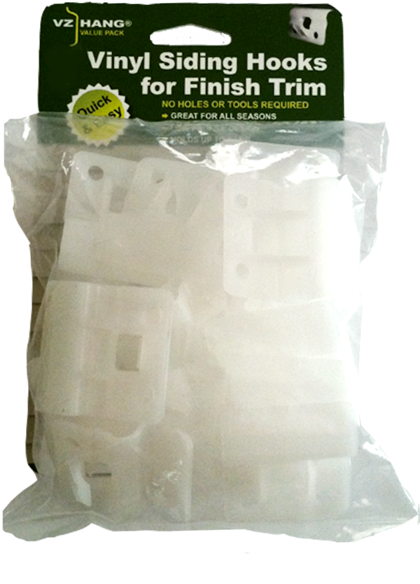 VZ Hang finish trim hooks 20 pack