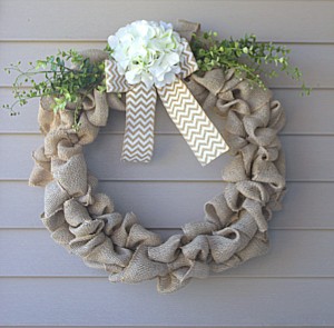 Burlap Wreath