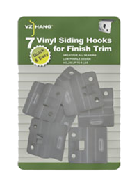 VZ Hang Vinyl Siding Finish Trim Hooks 7 pack