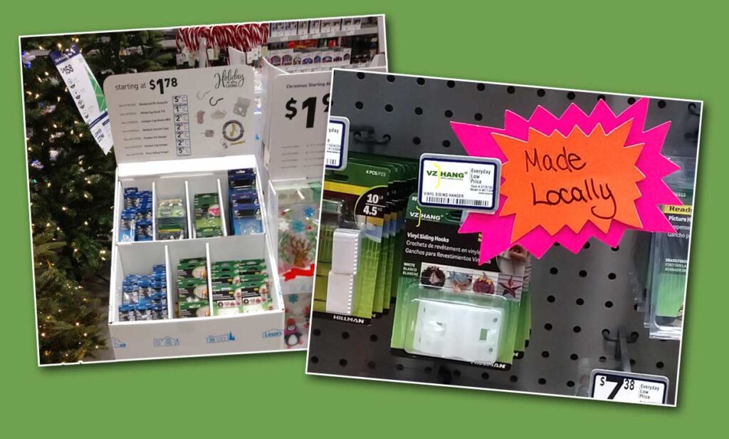 Vinyl Siding Hooks and Finish Trim Hooks VZ Hang® by Larco Products